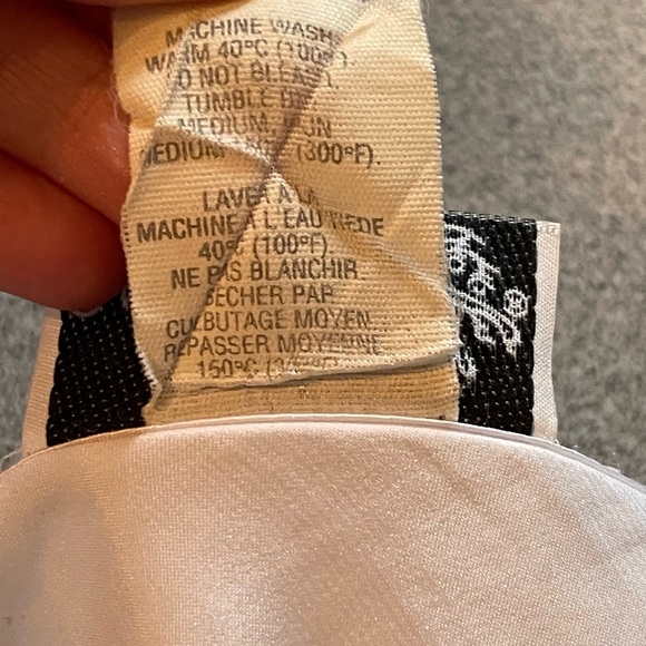 Vintage Unmentionables White Negligee Gown Size 10 - Picture 12 of 16